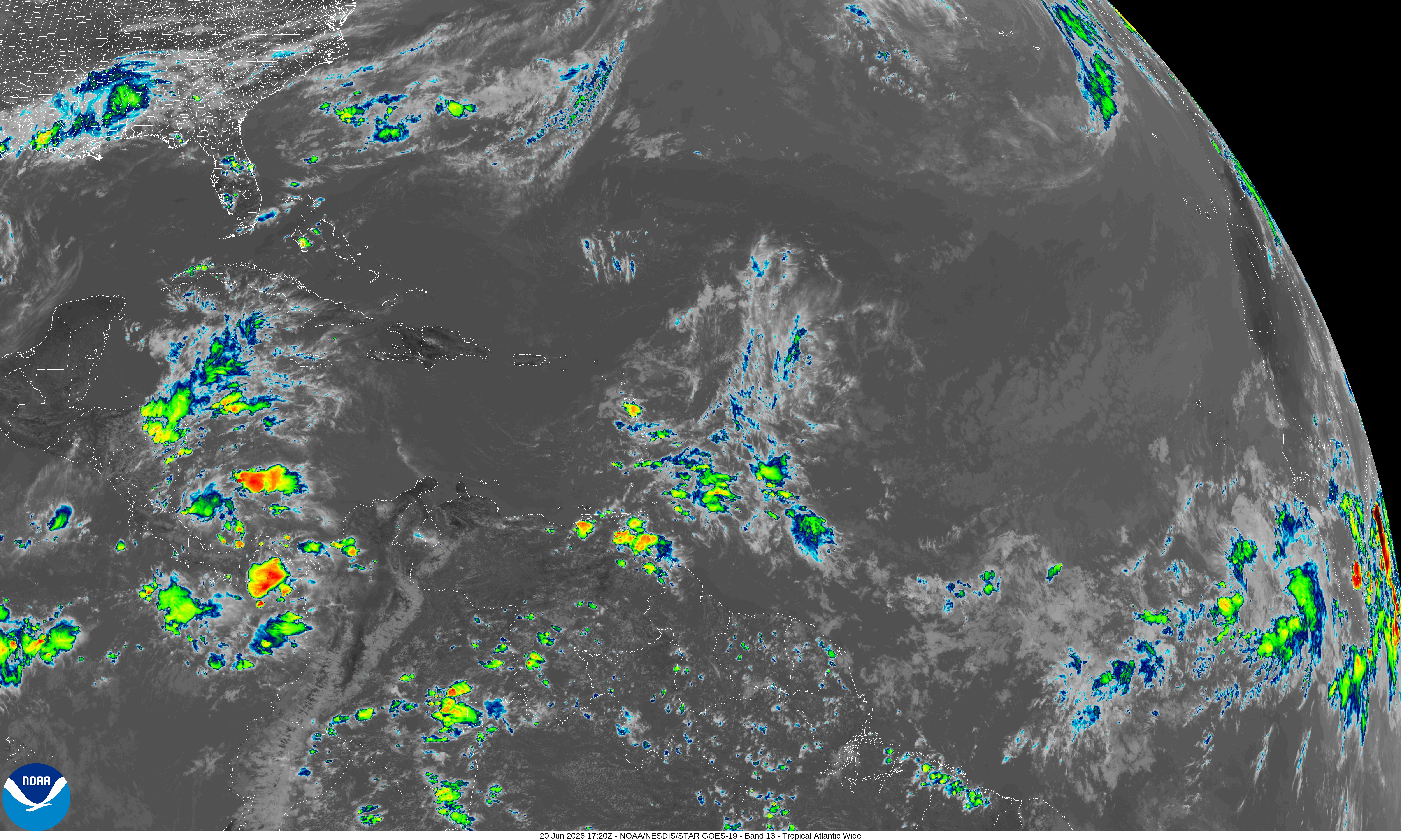 GOES IR Band 13